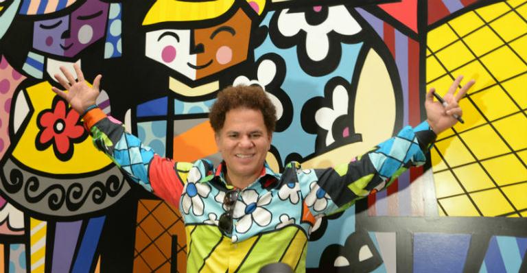 Romero Britto: pinceladas do bem em São Paulo