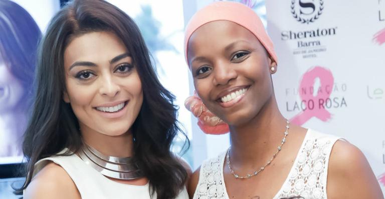 Juliana Paes promove evento em prol de pacientes com câncer
