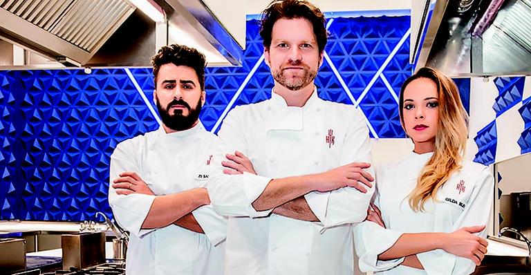 Carlos Bertolazzi comemora 3ª temporada de ‘Hell’s Kitchen – Cozinha Sob Pressão’