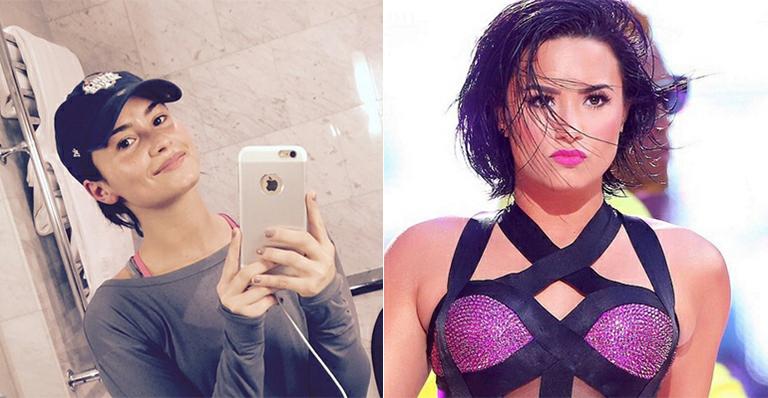 Demi Lovato publica foto em que aparece sem maquiagem e fãs elogiam coragem