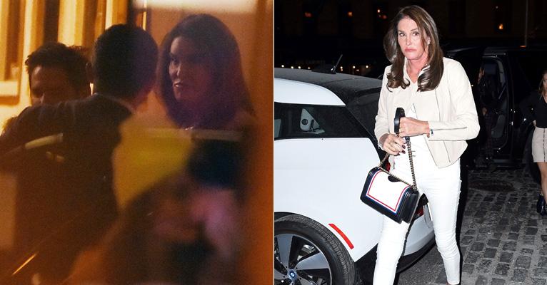 Caitlyn Jenner tem encontro com homem misterioso
