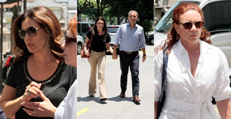 Amigos dão o último adeus à jornalista Sandra Moreyra