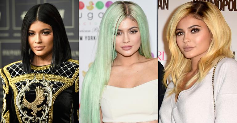 Kylie Jenner abre o closet e mostra sua coleção de perucas
