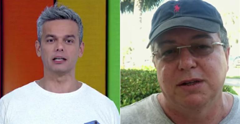 Mônica Iozzi pergunta para Otaviano Costa se Boninho é bonito e ouve resposta sincerona
