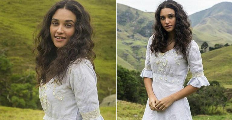 Débora Nascimento aparece pela primeira vez como Filomena, protagonista da próxima novela das 6