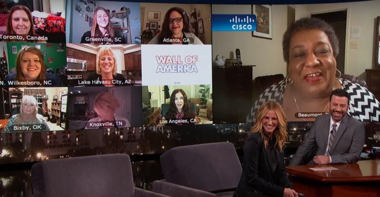 Julia Roberts conhece 9 mulheres chamadas Julia Roberts