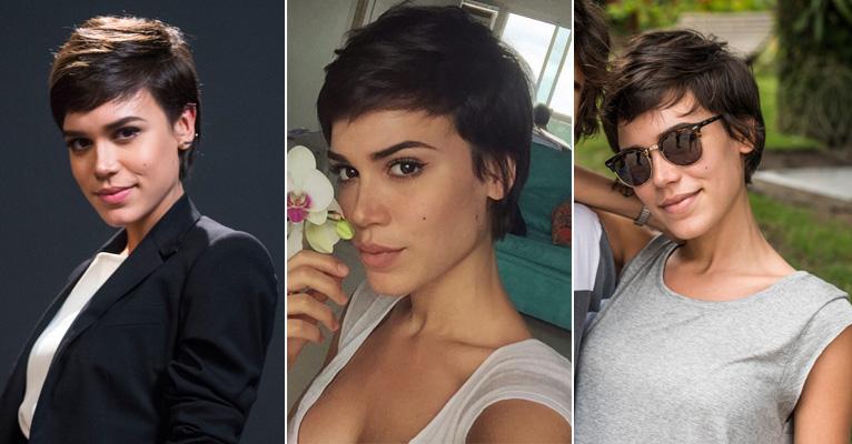Cabelo joãozinho de Carla Salle é prático e combina com mulheres modernas