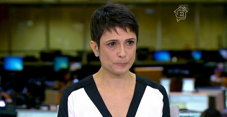 Sandra Annenberg se emociona com notícias sobre atentados em Paris