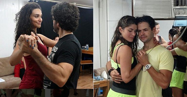 Elenco faz aulas de dança na preparação para a próxima novela das 6