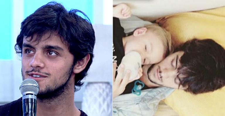 Pai aos 21, Felipe Simas fala sobre relação com o filho, Joaquim: ‘Maior presente do mundo’