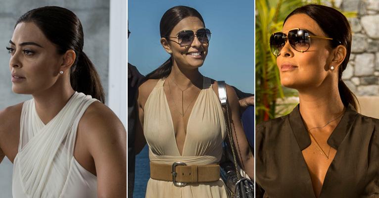 Rabo de cavalo baixo é marca registrada de Carolina (Juliana Paes) em ‘Totalmente Demais’