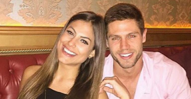 Em clima de romance, Jonas Sulzbach curte cinema com Panicat Mari Gonzalez