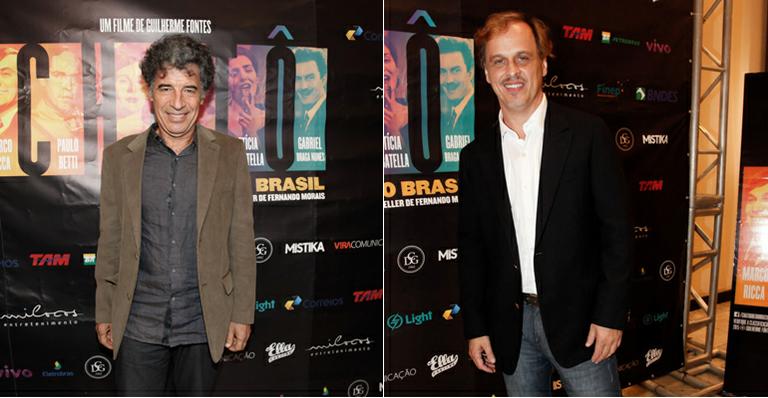 Famosos tietam Guilherme Fontes na pré-estreia de ‘Chatô: o Rei do Brasil’
