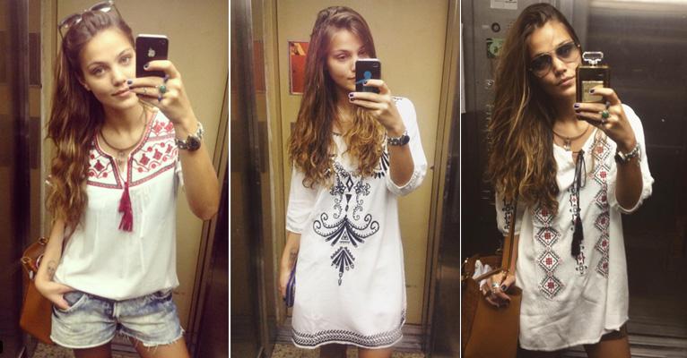 Pâmela Tomé, vilã de Malhação, é apaixonada por batas; saiba usar!