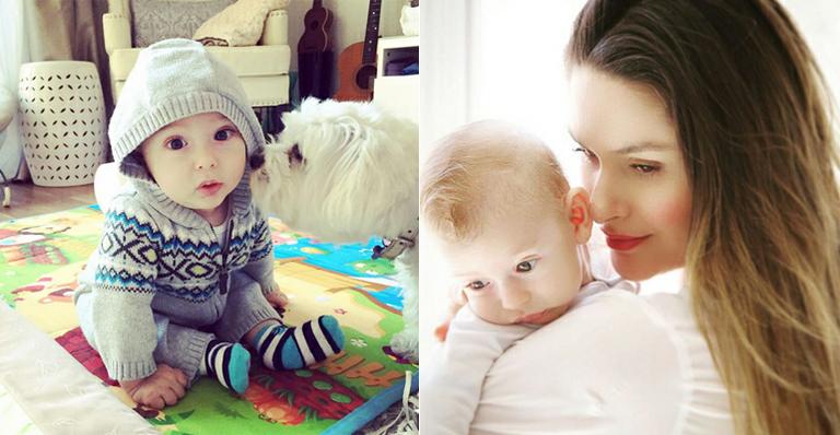 Filho de Fernanda Machado senta sozinho e ela se derrete: “Crescendo tão rápido”