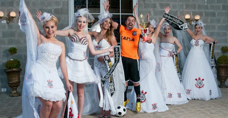 Estilista cria coleção de vestidos de noiva em homenagem ao Corinthians ...