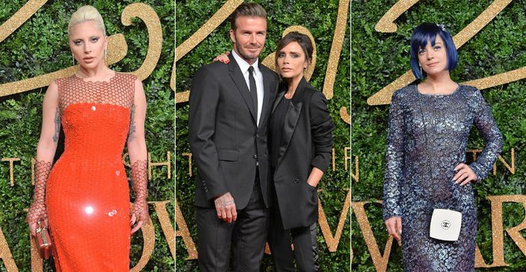 Looks das estrelas no tapete vermelho do British Fashion Awards
