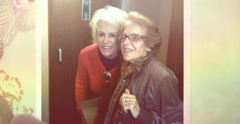 Ana Maria Braga se despede de sua ex-sogra na TV: ‘Ela era uma lição de vida’