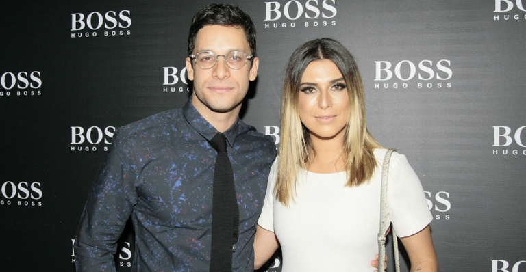 Fernanda Paes Leme e Rainer Cadete brilham em festa vip no Rio de Janeiro