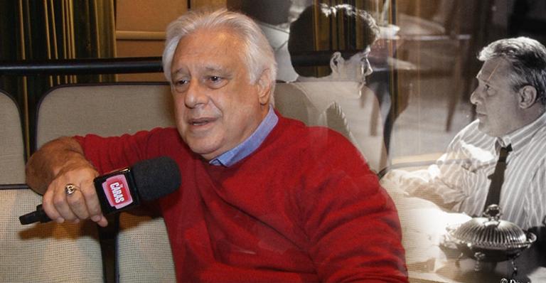 Antônio Fagundes comenta par romântico com Christiane Torloni