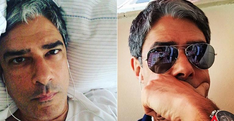 William Bonner se recupera após cirurgia: “De molho”