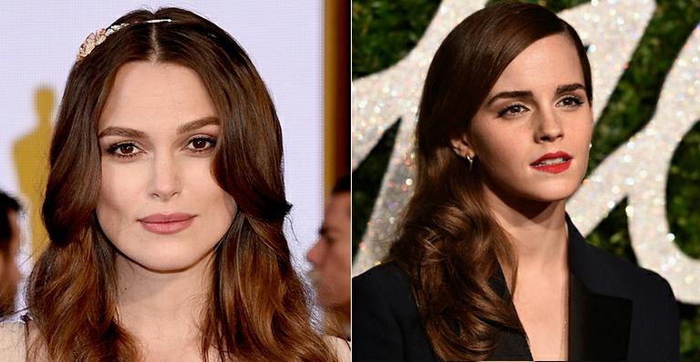 Keira Knightley e Emma Watson vendem suas roupas para ajudar mulheres em zonas de guerra