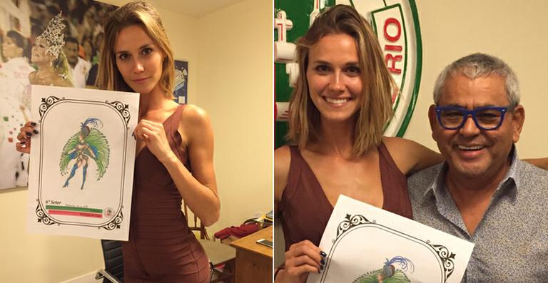 Renata Kuerten estreia na Sapucaí em 2016
