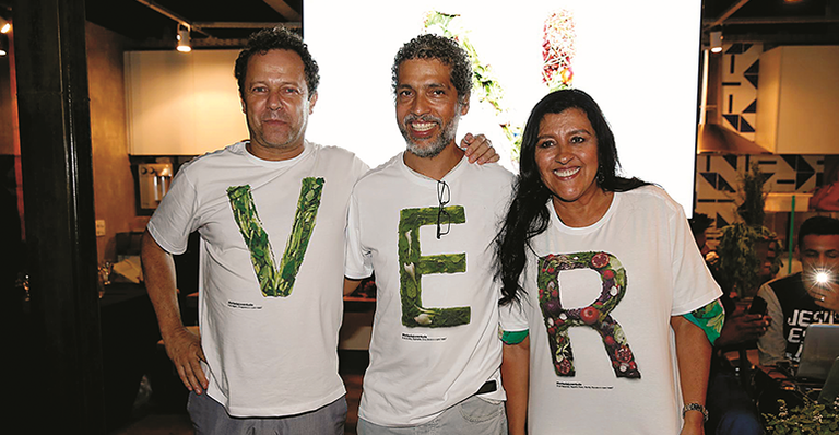 Vik, Estevão e Regina: unidos em prol da saúde