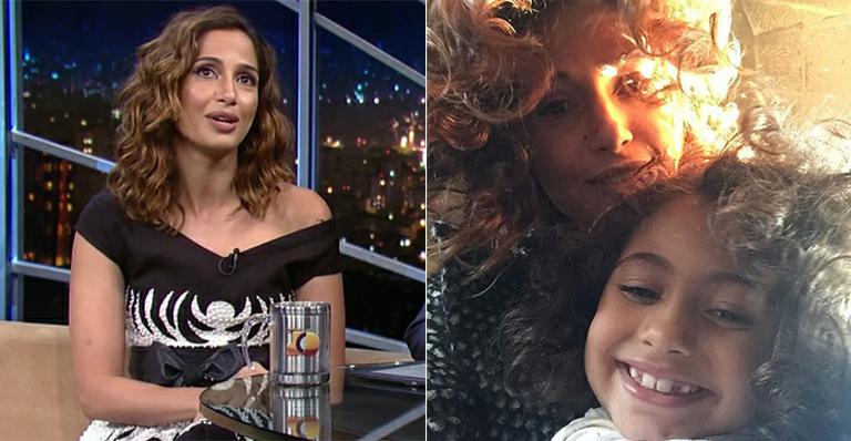 Camila Pitanga se derrete ao falar da filha e adianta: ‘Ela é muito musical’