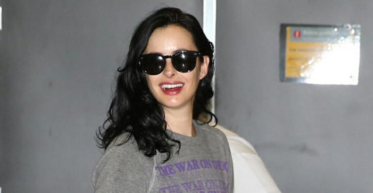 Krysten Ritter, a ‘Jessica Jones’, desembarca em São Paulo
