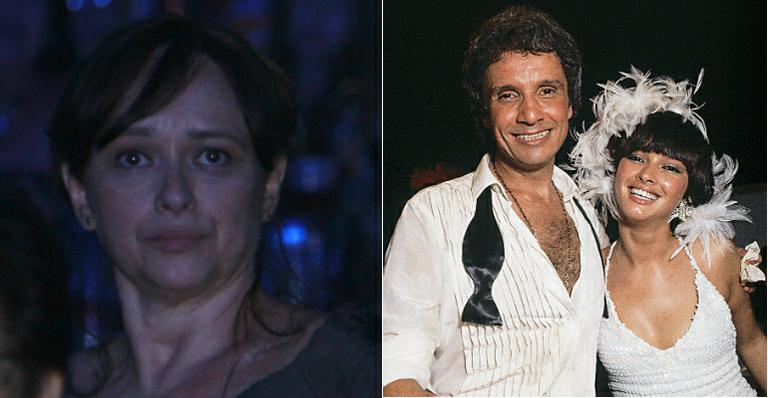 Myrian Rios, ex de Roberto Carlos, assiste show do cantor no Rio