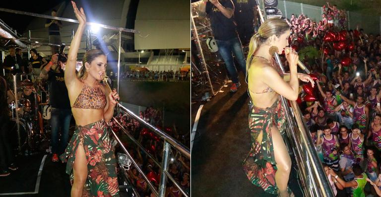 Claudia Leitte arrasta multidão com seu bloco Largadinho no Carnatal