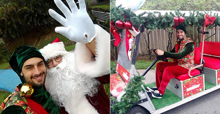 Com assistente gato, Jackson Antunes será Papai Noel no ‘Video Show’