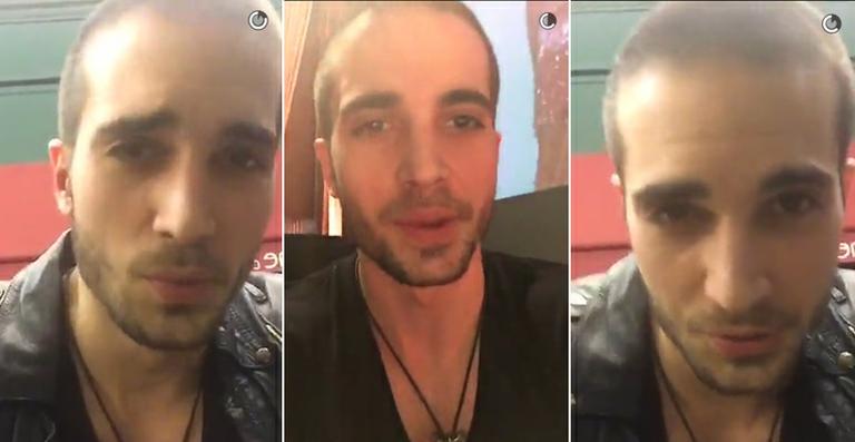 Fiuk muda o visual e tira o moicano: “Estou careca”