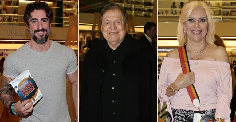 Vips prestigiam evento do novo livro de Boni em SP