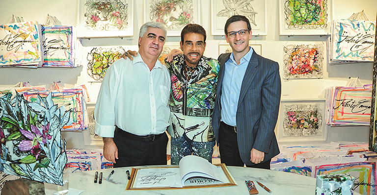 Inspiração e talento de Roberto Camasmie em SP