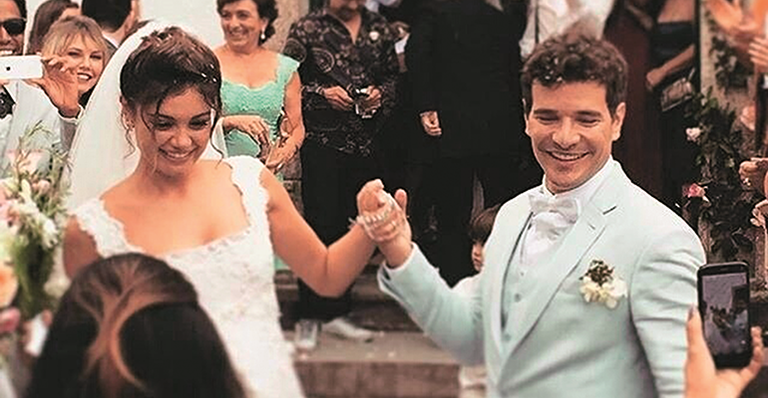 Bucólica união de Sophie Charlotte e Daniel de Oliveira