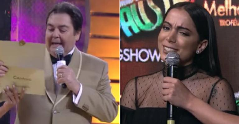 Faustão diz conhecer Anitta desde quando ela era Larissa e cantora dá resposta sincerona