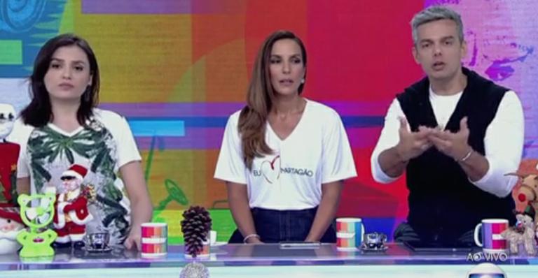 No ‘Video Show’, Ivete Sangalo manda recado para Ana Maria Braga