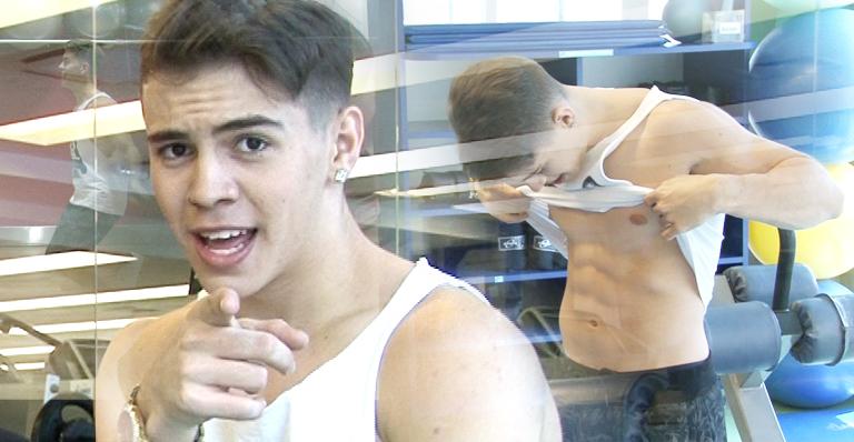 ‘Tanquinho’ perfeito: MC Biel revela seu segredo