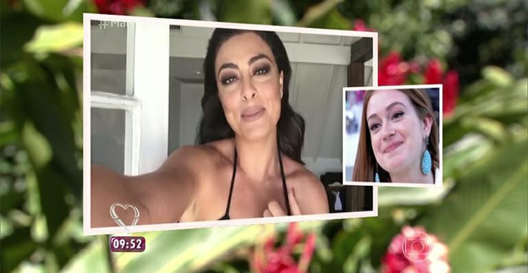 Juliana Paes emociona Marina Ruy Barbosa com depoimento: ‘Você me surpreendeu’
