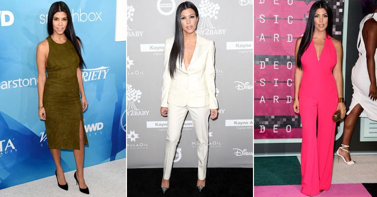 Inspire-se no estilo de Kourtney Kardashian em 25 looks da socialite