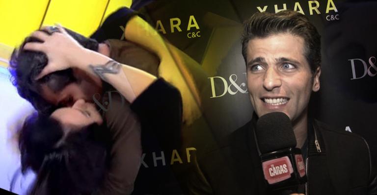 Arquivo: Bruno Gagliasso comenta beijo em Monica Iozzi