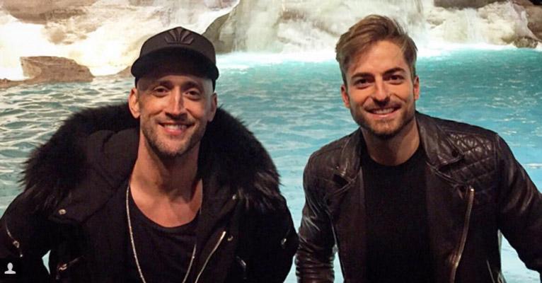 Paulo Gustavo e Thales Bretas curtem lua de mel em Roma