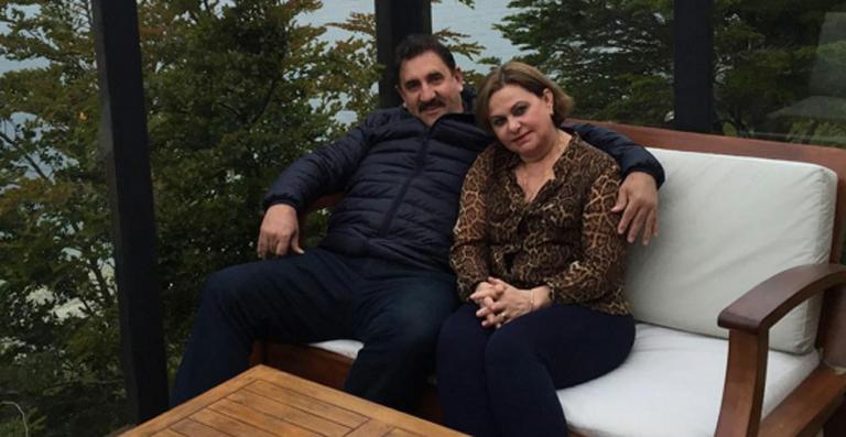 Ratinho: relax com a esposa, Solange, na Argentina