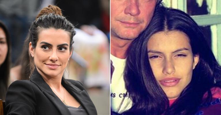 Cleo Pires posta foto com Fábio Jr de quando tinha 12 anos