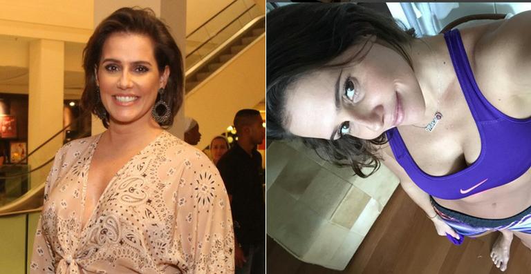 Deborah Secco volta a se exercitar após o nascimento da filha