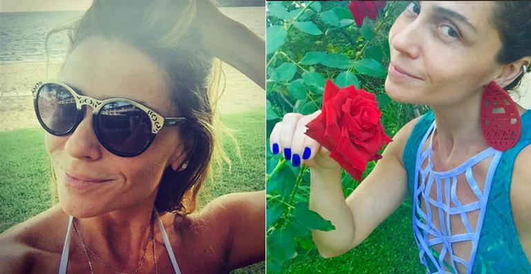 Os selfies de Giovanna Antonelli nas férias de final de ano
