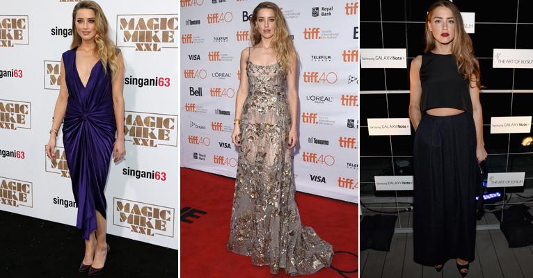 Inspire-se no estilo de Amber Heard, mulher de Johnny Depp, em 35 looks da atriz