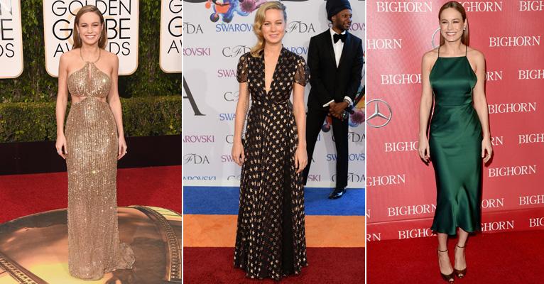 Veja 55 looks de Brie Larson, ganhadora do Globo de Ouro de Melhor Atriz
